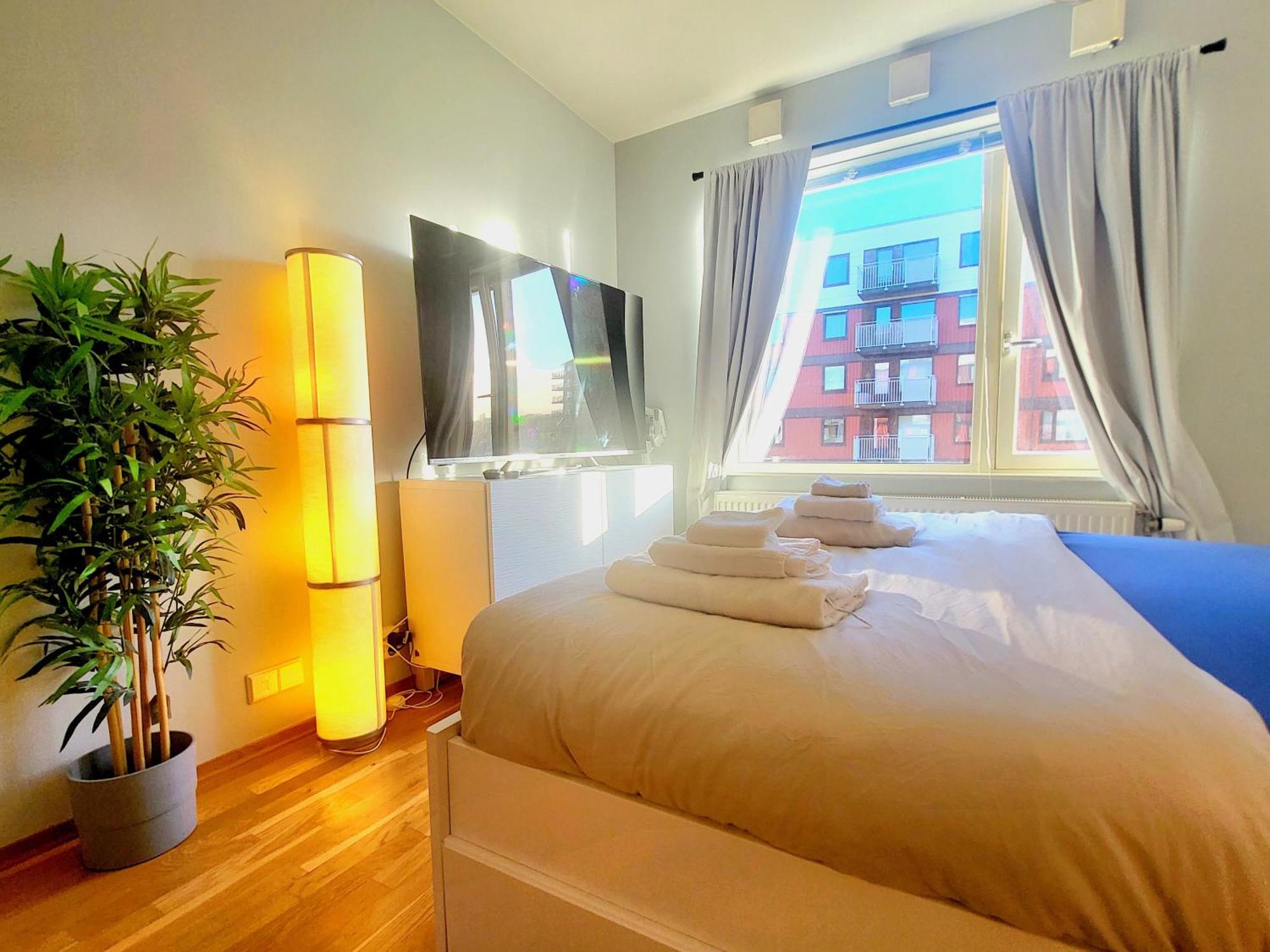 Moon Apartment Near The Centre ! Free Parking Available ! Trondheim Eksteriør bilde